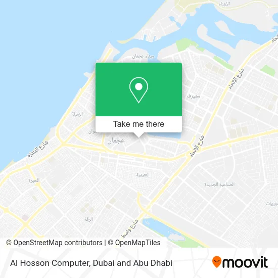 Al Hosson Computer map