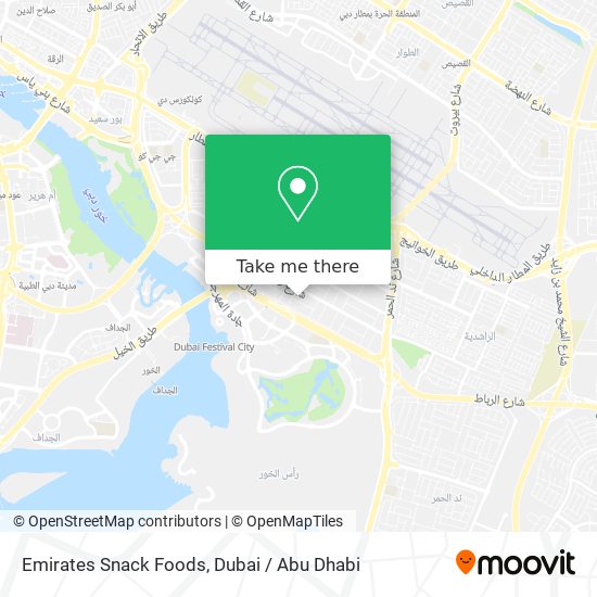 Emirates Snack Foods map