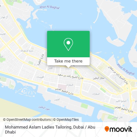 Mohammed Aslam Ladies Tailoring map