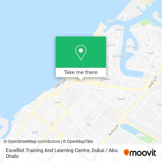 Excellist Training And Learning Centre map