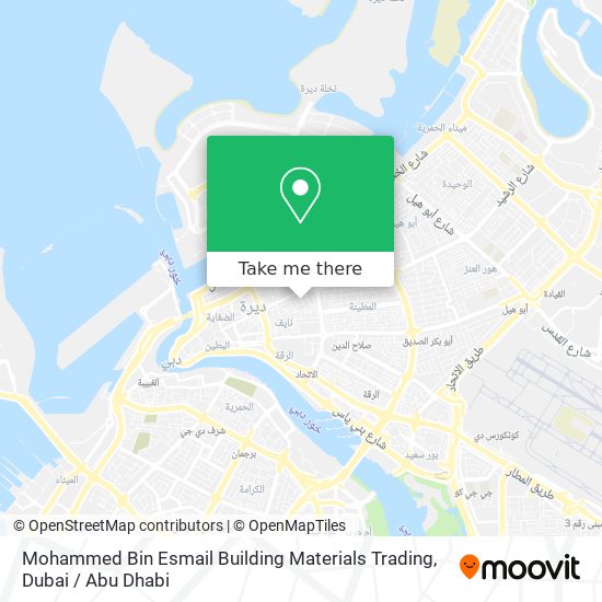 Mohammed Bin Esmail Building Materials Trading map