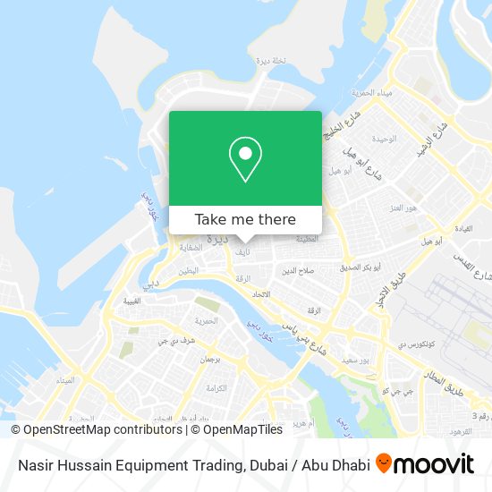 Nasir Hussain Equipment Trading map
