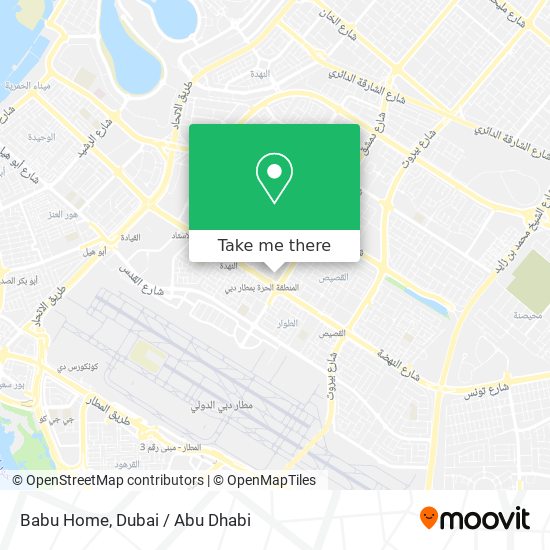 Babu Home map