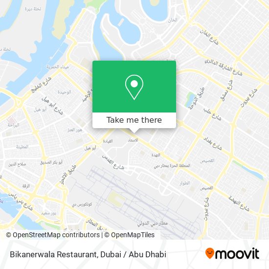 Bikanerwala Restaurant map