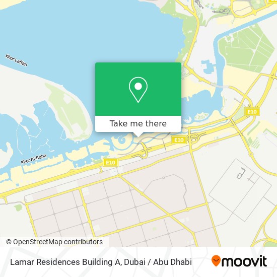 Lamar Residences Building A map