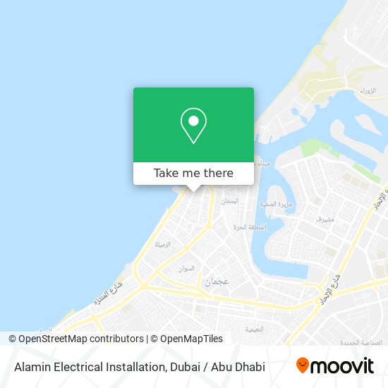 Alamin Electrical Installation map