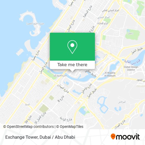 Exchange Tower map