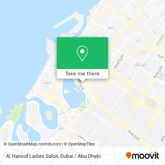 Al Hanouf Ladies Salon map