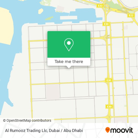 Al Rumooz Trading Llc map