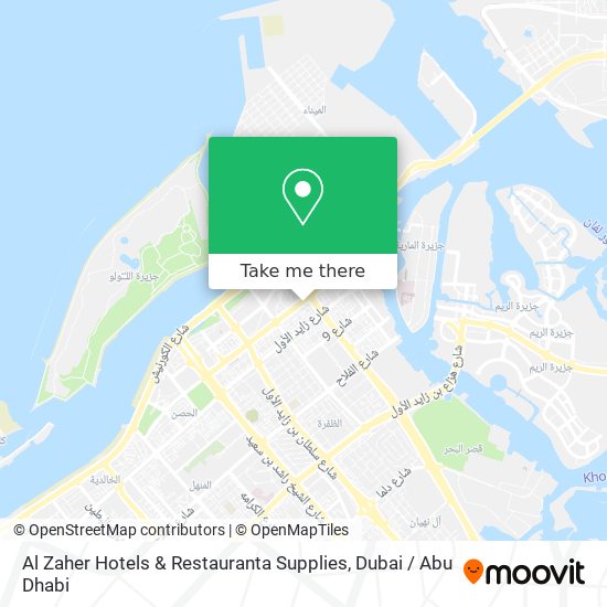 Al Zaher Hotels & Restauranta Supplies map