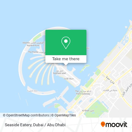 Seaside Eatery map