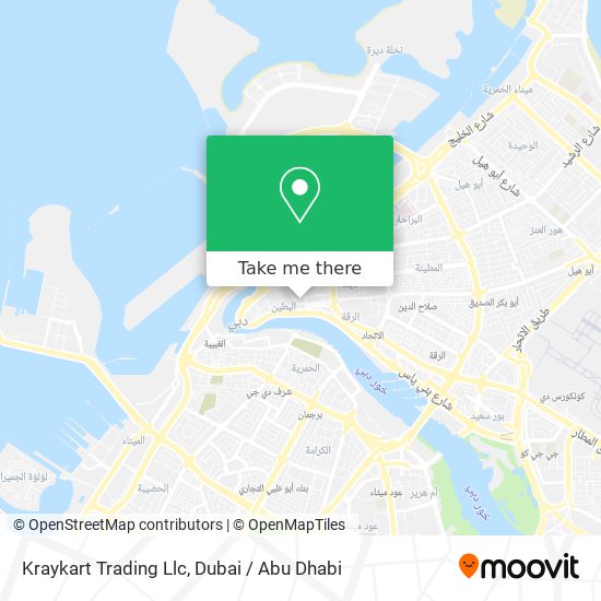 Kraykart Trading Llc map