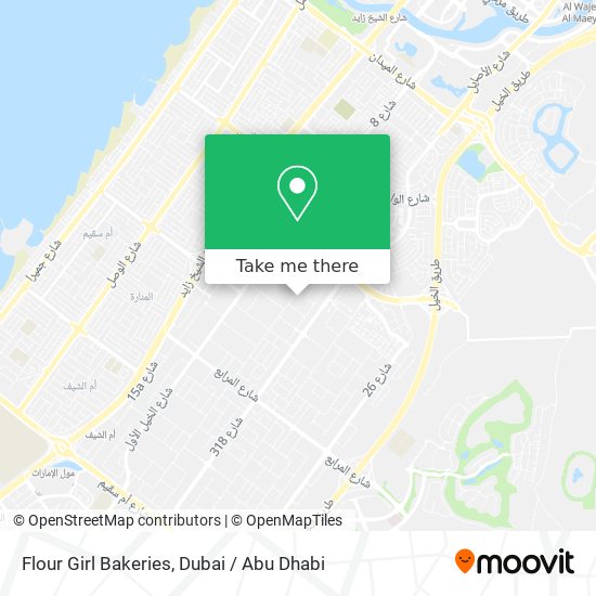 Flour Girl Bakeries map