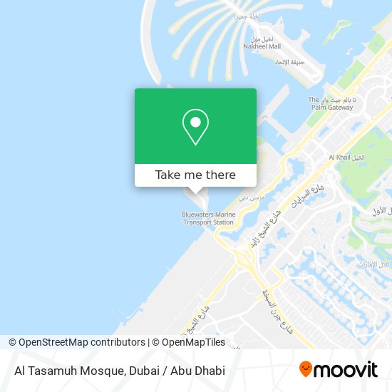 Al Tasamuh Mosque map