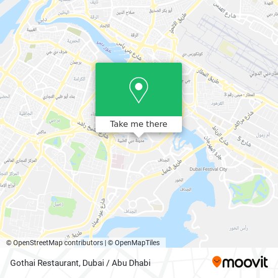 Gothai Restaurant map