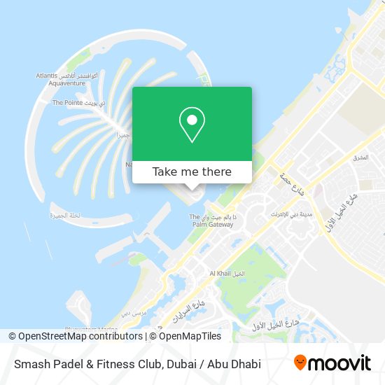 Smash Padel & Fitness Club map