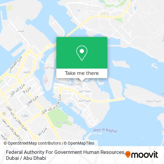 Federal Authority For Government Human Resources map