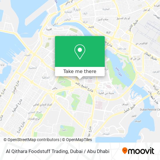 Al Qithara Foodstuff Trading map