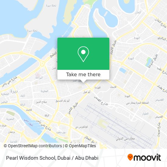 Pearl Wisdom School map