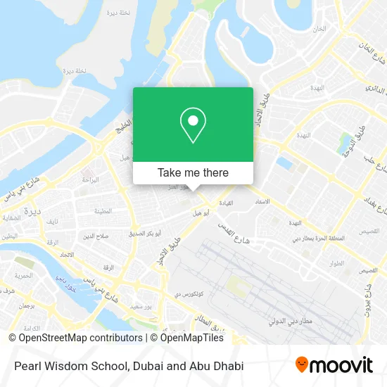 Pearl Wisdom School map
