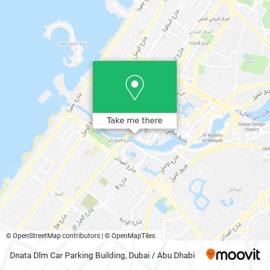 Dnata Dlm Car Parking Building map