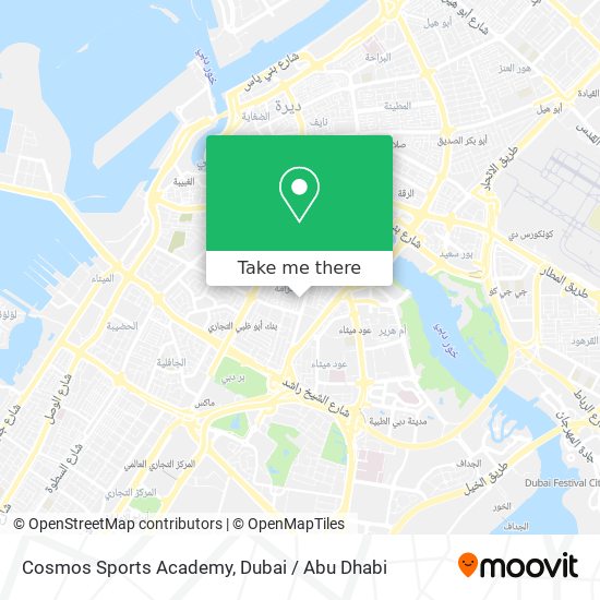 Cosmos Sports Academy map