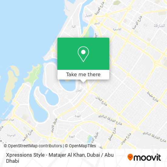 Xpressions Style - Matajer Al Khan map