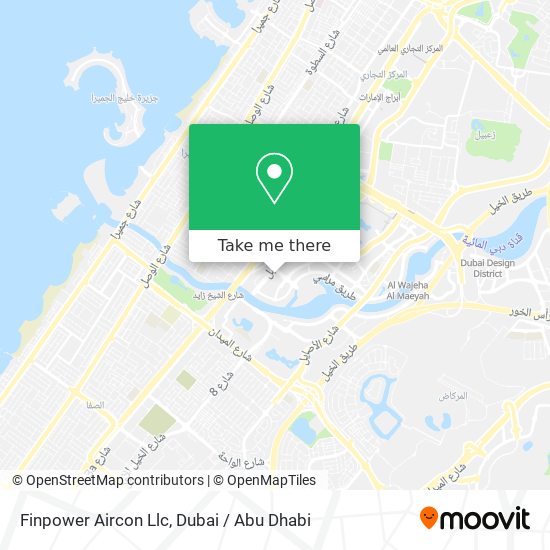 Finpower Aircon Llc map