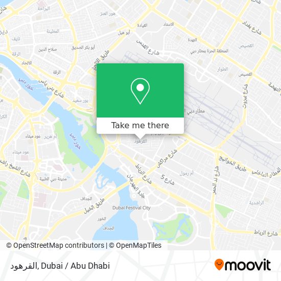 القرهود map