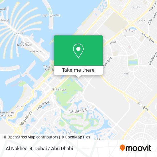 Al Nakheel 4 map