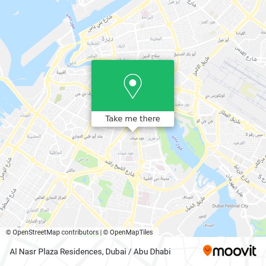 Al Nasr Plaza Residences map