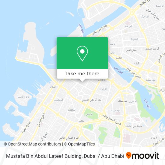 Mustafa Bin Abdul Lateef Bulding map