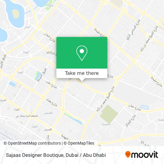 Sajaas Designer Boutique map