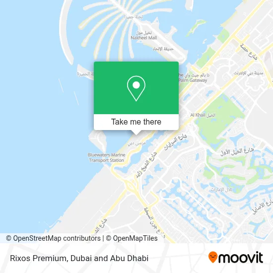 Rixos Premium map