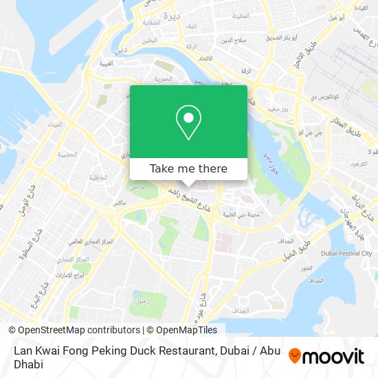 Lan Kwai Fong Peking Duck Restaurant map