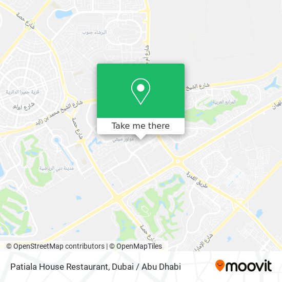 Patiala House Restaurant map