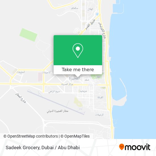 Sadeek Grocery map