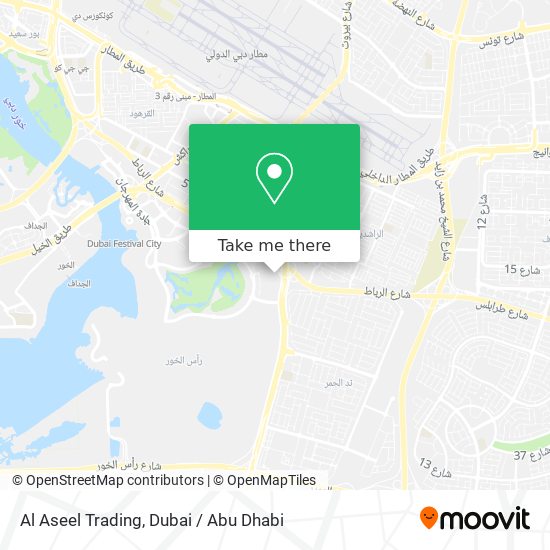 Al Aseel Trading map