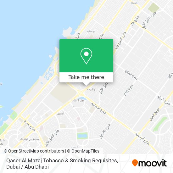 Qaser Al Mazaj Tobacco & Smoking Requisites map