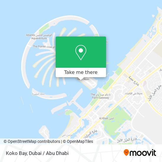 Koko Bay map