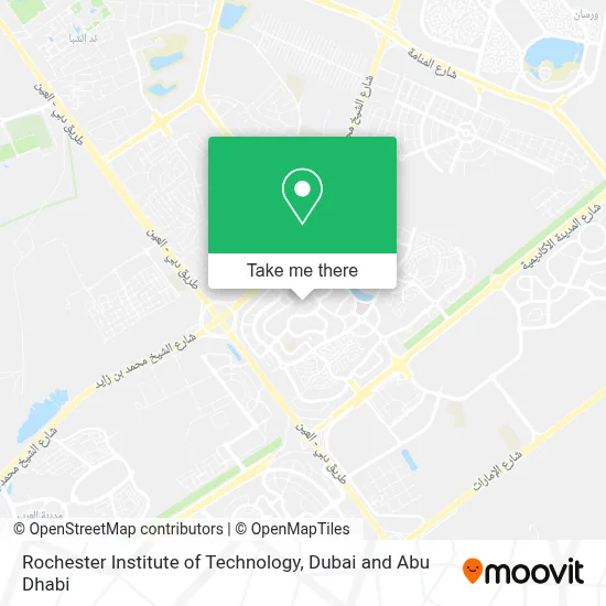 Rochester Institute of Technology map