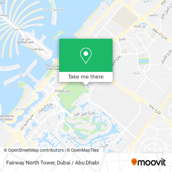 Fairway North Tower map