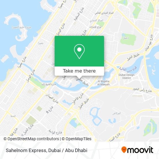 Sahelnom Express map