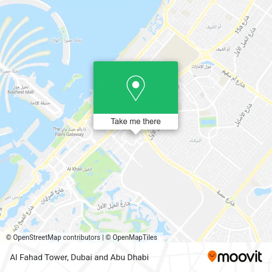 Al Fahad Tower map