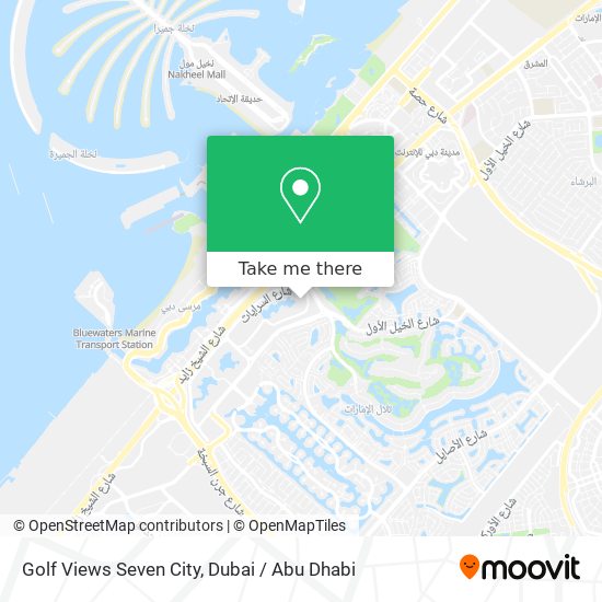 Golf Views Seven City map