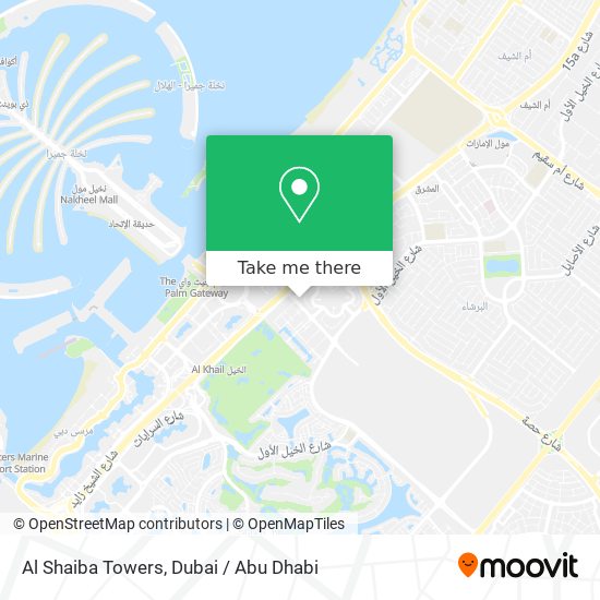 Al Shaiba Towers map