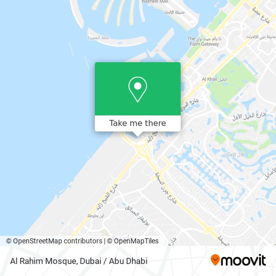 Al Rahim Mosque map