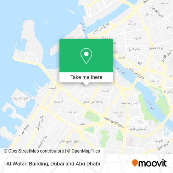 Al Watan Building map