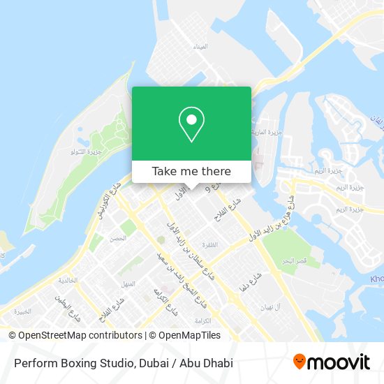 Perform Boxing Studio map