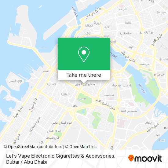 Let's Vape Electronic Cigarettes & Accessories map